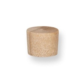 Pinehurst Crafts 3/8-Inch Birch Flat Head Plugs, End Grain, Great for Furniture, Tables, Chairs, Cabinetry and Crafts Projects, Pack of 20