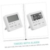 COLLBATH Multi Functional Silent Digital Timer with Alarm Clock Electronic