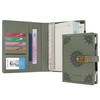 WASON Diary with Lock A5 Binder Ruled Spiral Notebook Journal