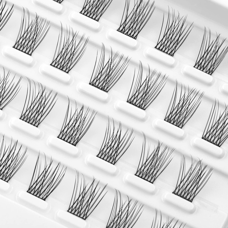 Lash Clusters, DIY Eyelash Extension, Reusable Individual Lashes, Natural Fluffy