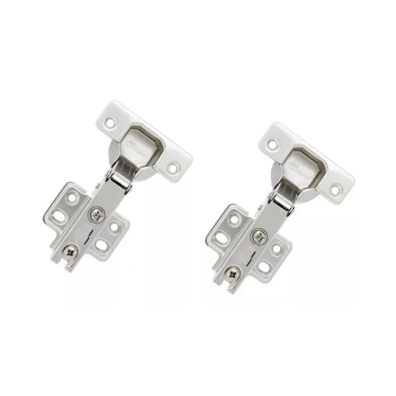 SIQUAR Bisagra Bidimensional 35mm 15 Pares Incluye Tornillos