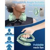 AJGJF Portable Neck Fan Rechargeable,Foldaway Personal Fan Neck with Mister,Hands