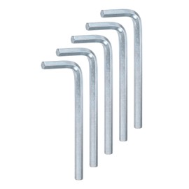 HARFINGTON 5pcs Hex Key Wrench 5mm L-Shape Hexagon Metric Wrenches Chrome Vanadium Steel Repairing Tool for Home Repair