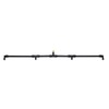 4-Nozzle Poly Boom Wand with 3/8" Brass Fitting – Convertible