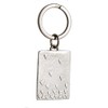 Hand Made Pewter Floating Hearts Key Ring
