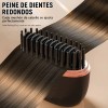 Minialisador De Pelo Inalámbrico Glambrush, Peine 2 En 1