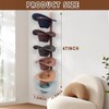 Cowboy Hat Rack For Wall Holds Up To 6 Hats,Hanging