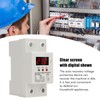 Auto Recovery Voltage Protectve Device Single Phase LED Digital Display