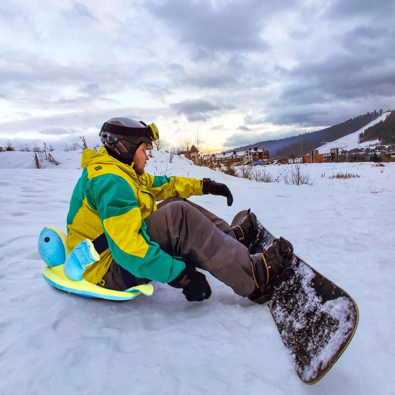 Kathfly Blue Turtle Hip Butt Pads Snowboarding 20 Inch Tortoise