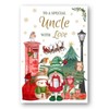 Second Ave Uncle Christmas Winter Postbox Xmas Holiday Festive Greetings