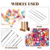 4 Pcs Portable Wooden Sewing Box, Versatile Wood Box Holder