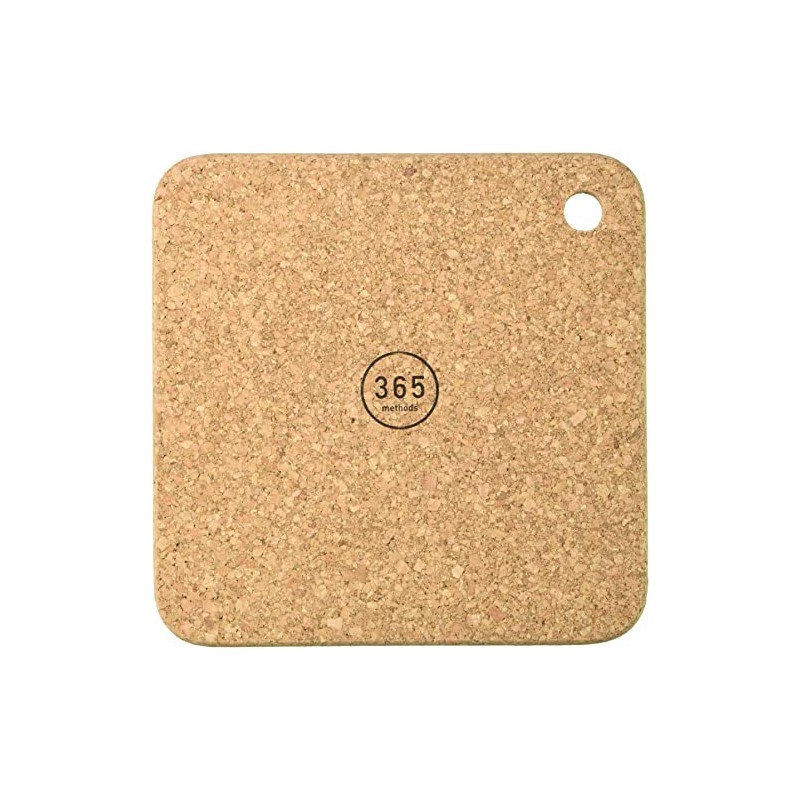 365methods Cork Mat Oven Dish Mat Heat Resistant Large Natural