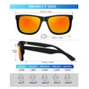 KALIYADI Sunglasses Men Polarized Sun glasses for Mens Womens Classic