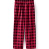 Lands' End Kids Flannel Pajama Pants Red Buffalo Plaid Kids