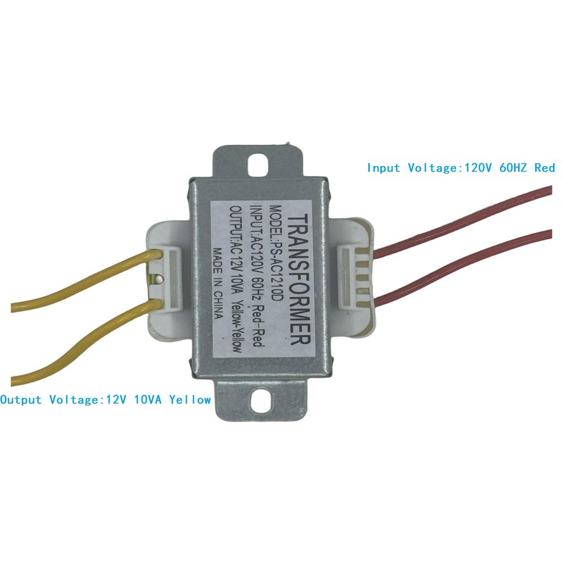 WUYELIN AC/AC Power Transformer, 120V 60Hz to 12V 10VA, Single