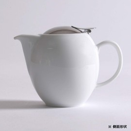 Zero Japan BBN-01 Universal Teapot for 2 People, AM Aquamist Light Blue, W 5.5 x D 3.9 x H 3.9 inches (140 x 90 x 100 mm)