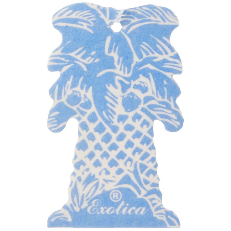 Exotica 76PT24C1FSP Fresh Spring Scent Plam Tree Air Freshener Strips