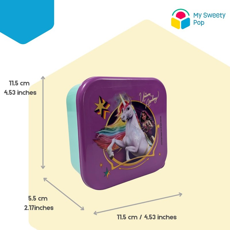 My sweety pop - Set of 3 Unicorn Lunch Boxes