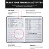 Molekaus Accounting Ledger Book Check Registers for Personal Checkbook Register