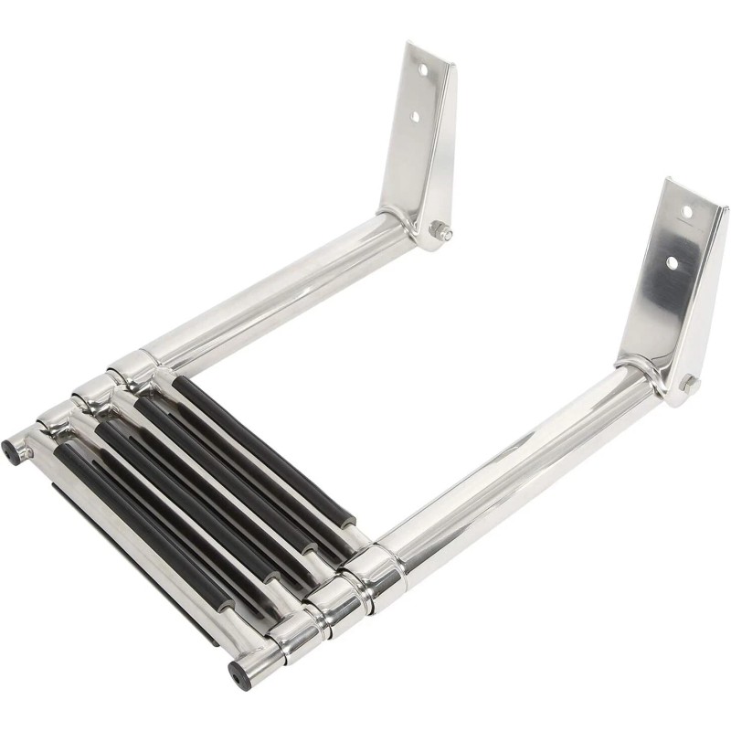 Amarine Made Boat Ladder 4 Step Telescoping Swim Marine Ladder