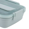 Lunch Box 4 Compartments Design 304 Stainless Steel Matching Tableware