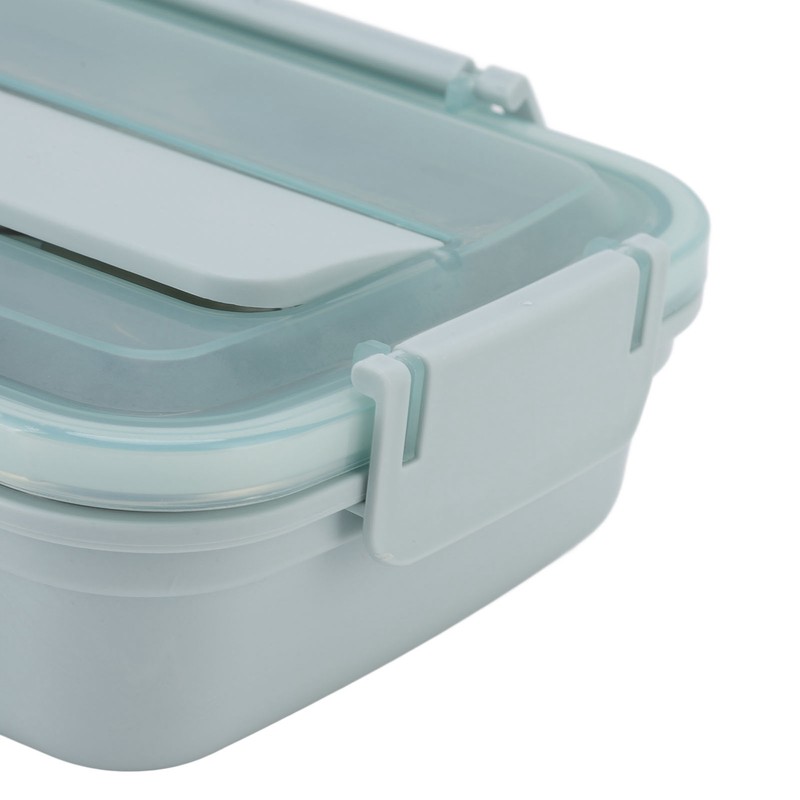 Lunch Box 4 Compartments Design 304 Stainless Steel Matching Tableware
