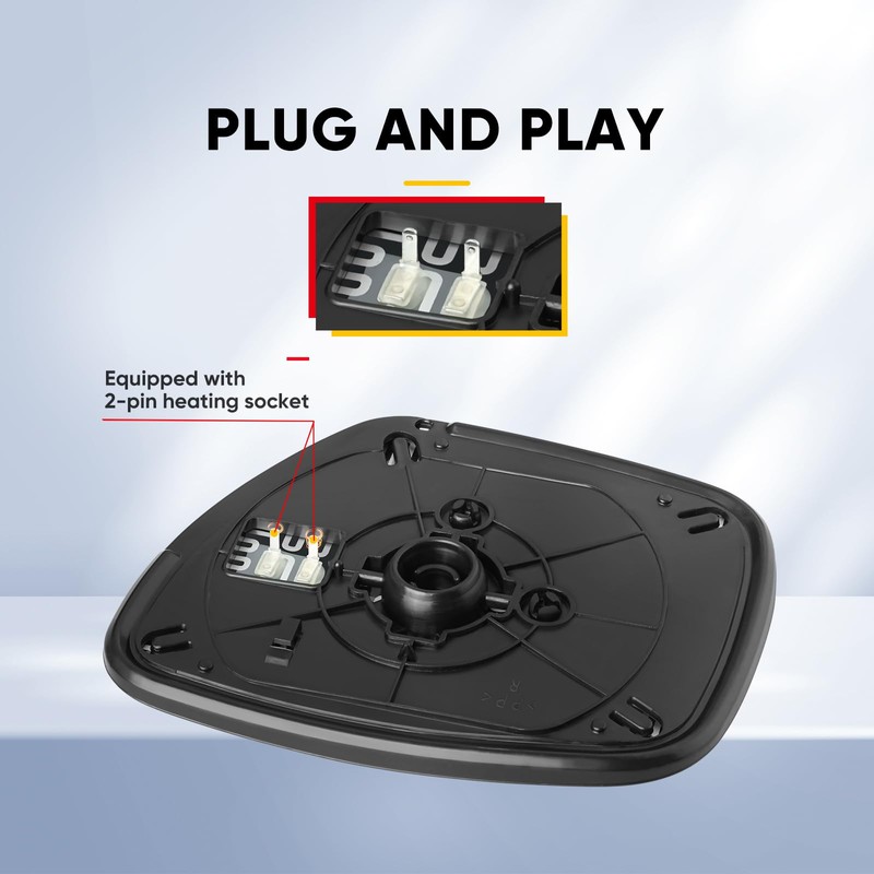 Passenger Side Mirror Replacement for Mazda CX-9 2007-2009, CX-7 2006-2012,