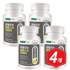 Joint Health MSM 2000 120 tablets x 4 MSM Middle-aged Senior Elderly / 관절건강 엠에스엠 2000 120정 x 4개 MSM 중장년 시니어 노인
