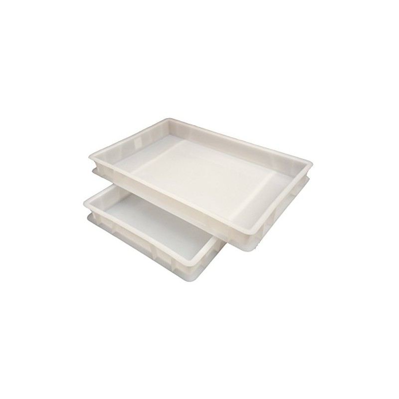 Plastic Stacking Food Grade Pizza Dough Bakery Euro Trays -