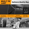 Sailnovo Rooftop Cargo Carrier, 20 Cubic Feet Waterproof Vehicle Soft-Shell