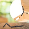 2 PCS 180 Degree Lid Support Hinge Black Rotatable Folding