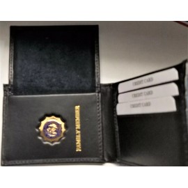 New York City Lieutenant's Family Member CC/Money 1-Inch Pin Wallet CT-70