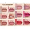 12 Colors Matte Nude Lipstick Set Velvety Long Lasting Non-stick