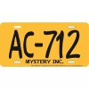 The Mystery Machine Scooby Doo fun Auto Tag Car Metal Automobile License Plate