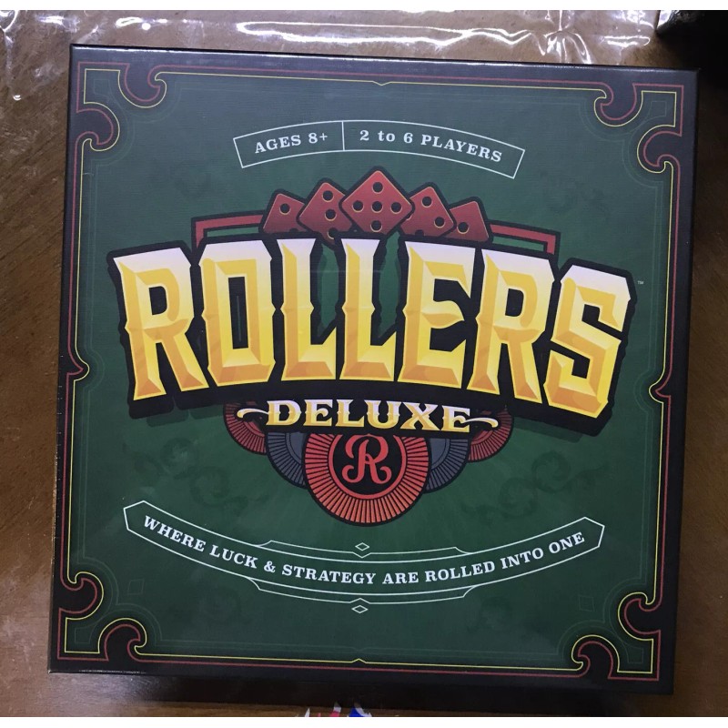USAopoly Rollers Deluxe Dice Game NIB USAopoly 2-6 Players Ages