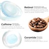 MOMOHOO Crema para debajo de los ojos con cafena con