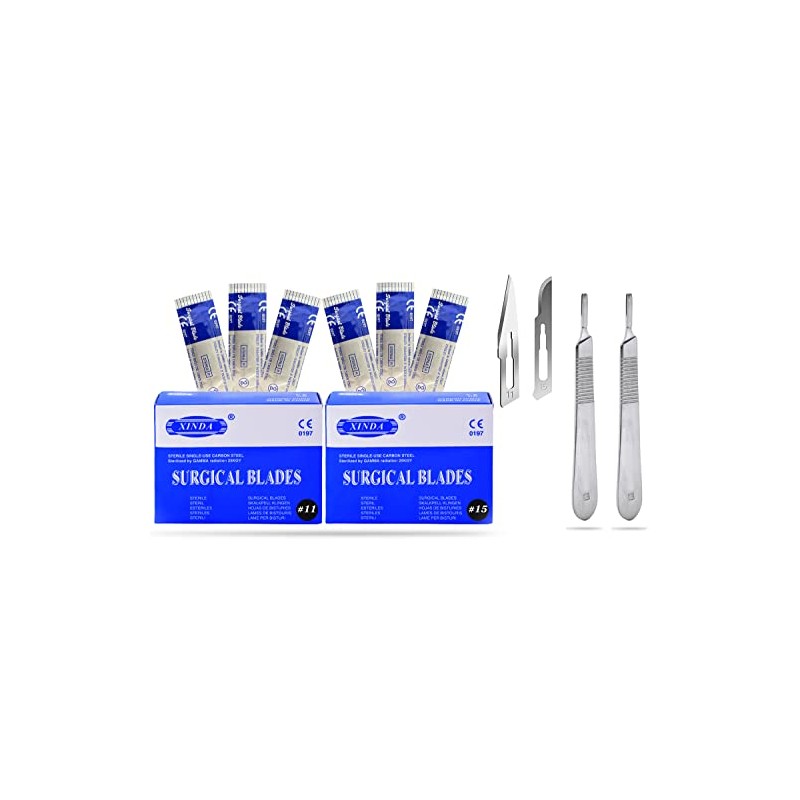 VISION TEK MED 200 Scalpel Blades #11 + #15 for