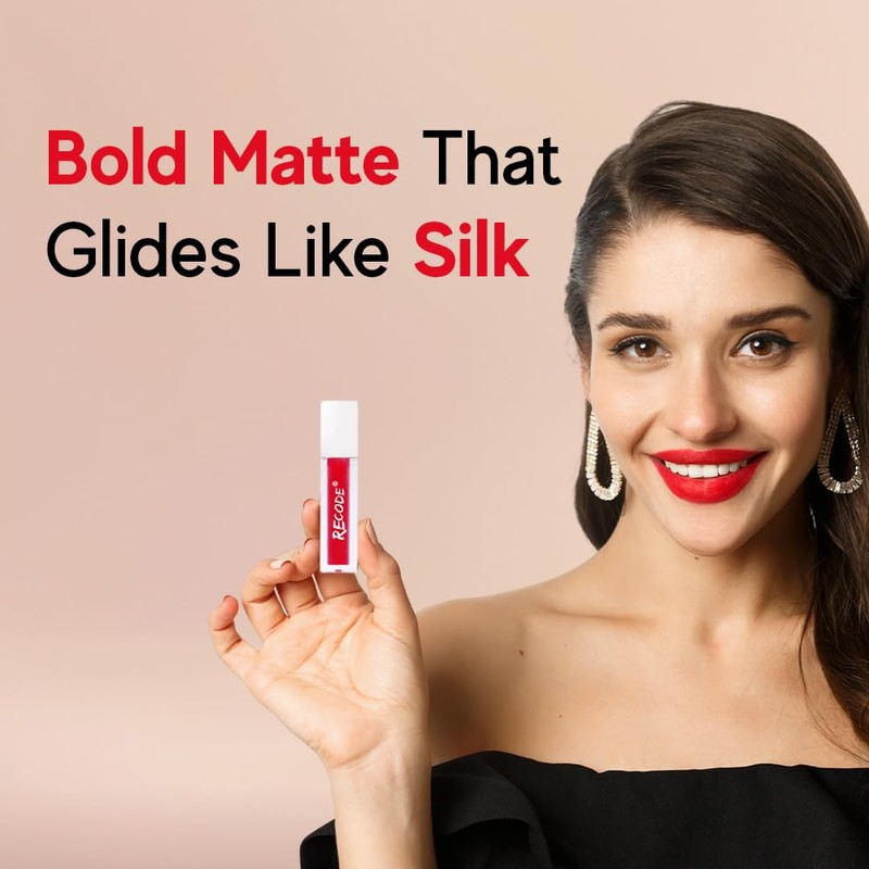 Recode Silky Matte Mini Liquid Lipsticks - 12.50 ml (1.25ml