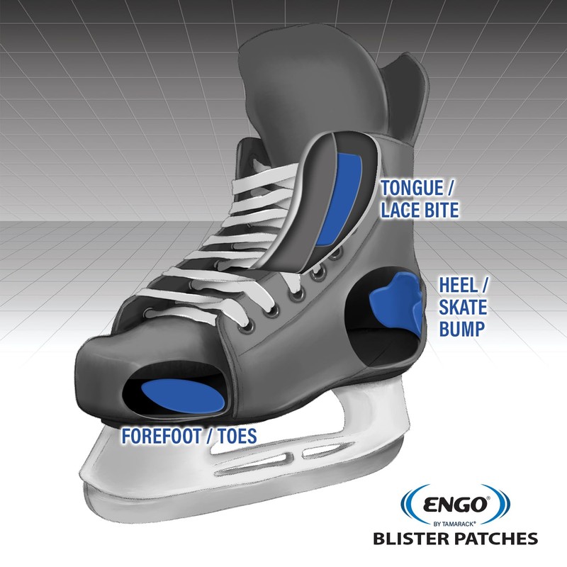 ENGO Heel Blister Prevention Patches (2 Patches) by Engo