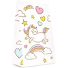 BLUE PANDA Rainbow Unicorn Party Favor Bags for Kids Birthday