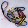 Outdoor Climbing Equipment Brakedown Molding Ladder Flat Belt Ring Chrysanthemum