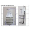 Homebasix Ss-sc-25-vb Shower Caddy, Venetian Bronze