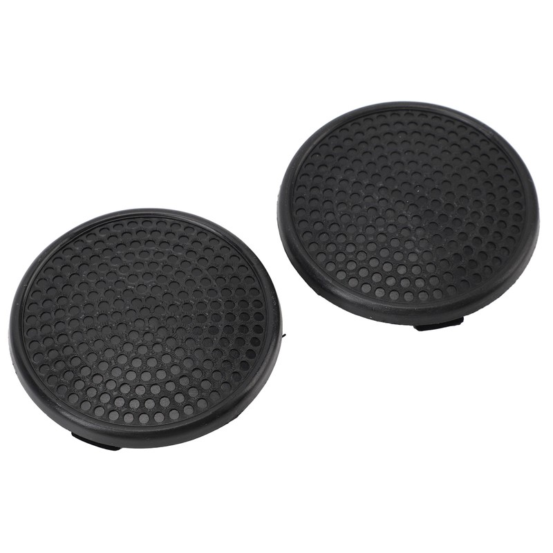 1 Pair Front Bumper Fog Light Hole Covers Left Right