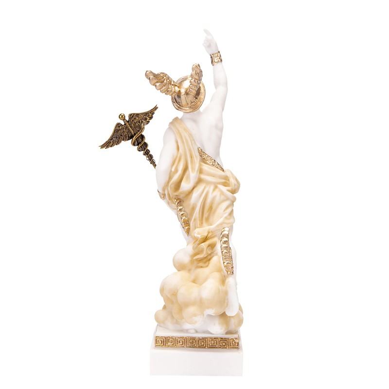 BEAUTIFUL GREEK STATUES Hermes Mercury God Zeus Son Roman Statue