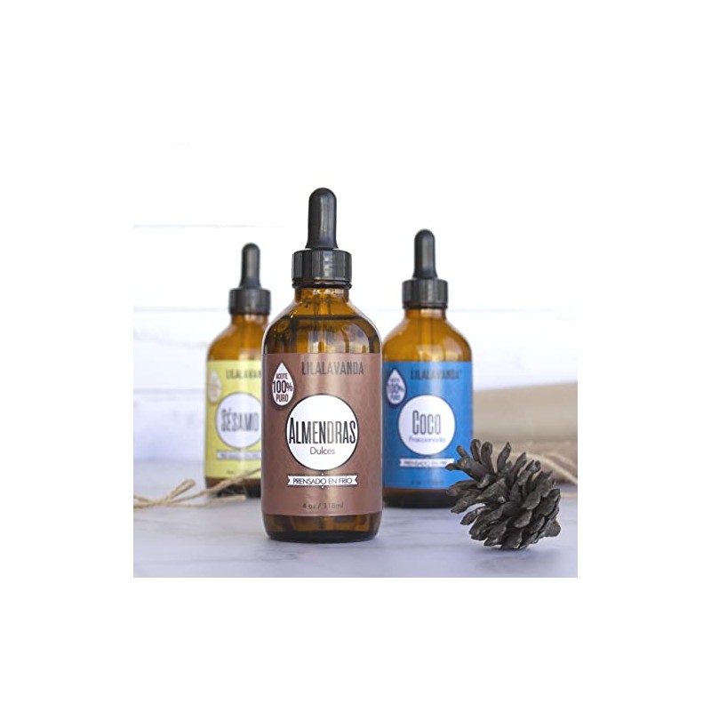 LilaLavanda - Kit de Aceites para Masaje, Set de 3