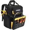 VISMIX Tool Backpack, Large Tool Bag Backpack for Men Heavy
