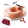 Large Silicone Donut Pan for Baking, 9 Cavity Non-Stick Food