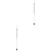 Alipis 2pcs Salt Hydrometer Scale Accurate Liquid Measurement Gauge for