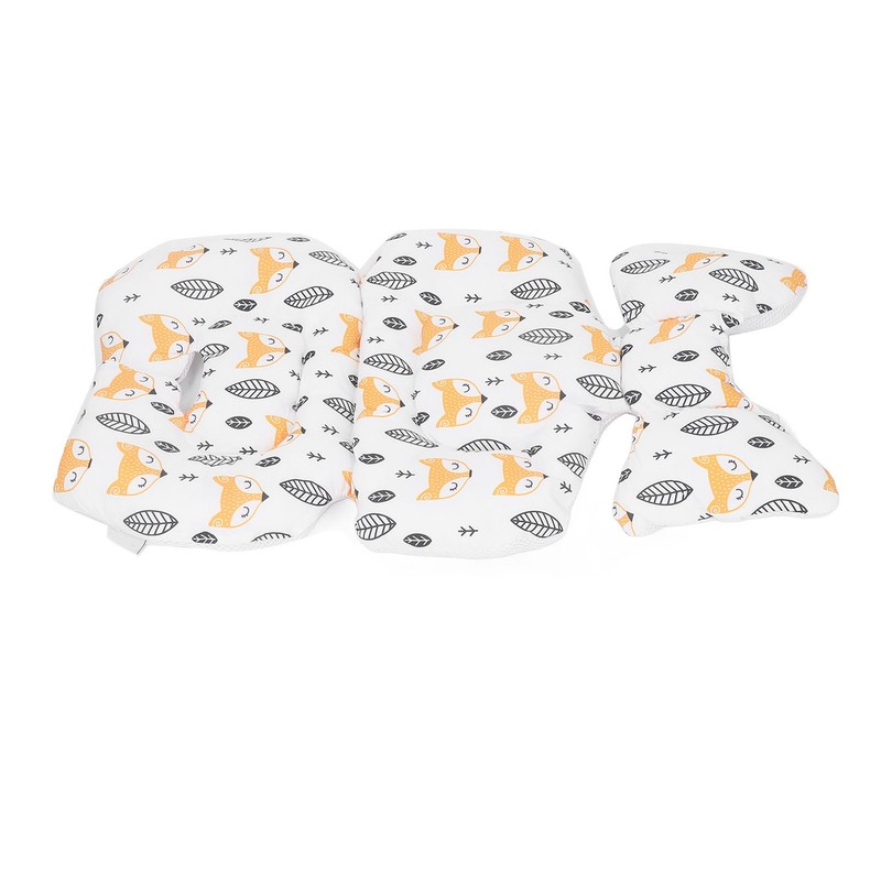 Baby Carriage Cushion Body Support Special Shaped Reduce Fatigue Washable