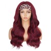 Long Wavy Headband Wigs for Women, Glueless Wear and Go